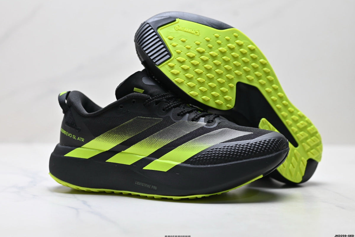 Adidas K81801550 Men's Running Shoes | Everyday Versatile 3-Color Edition, EU 40–45 - 3 Colorways incl. Black/Green & Black/Grey