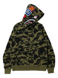 A BATHING APE® camouflage-print hoodie