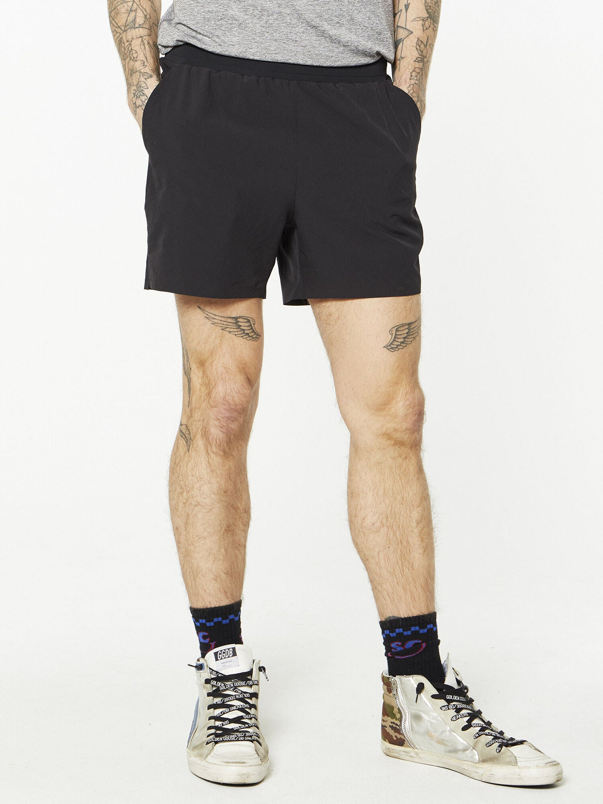 5IN SPEED SHORT BLACK